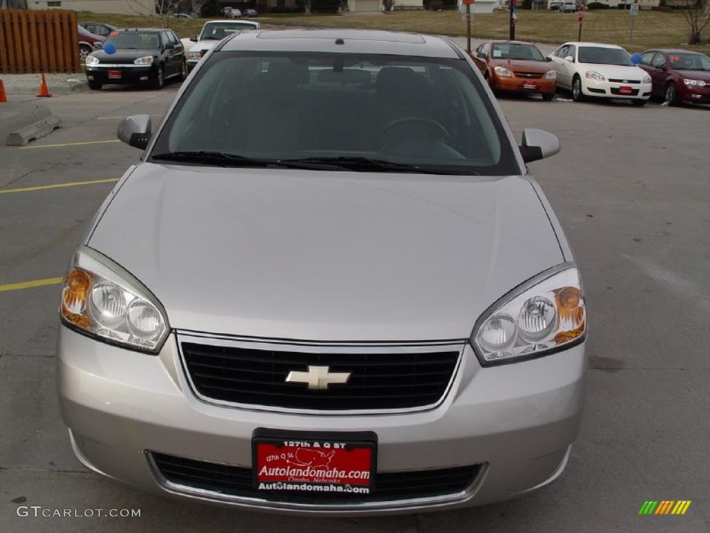 2006 Malibu LT V6 Sedan - Silverstone Metallic / Ebony Black photo #24