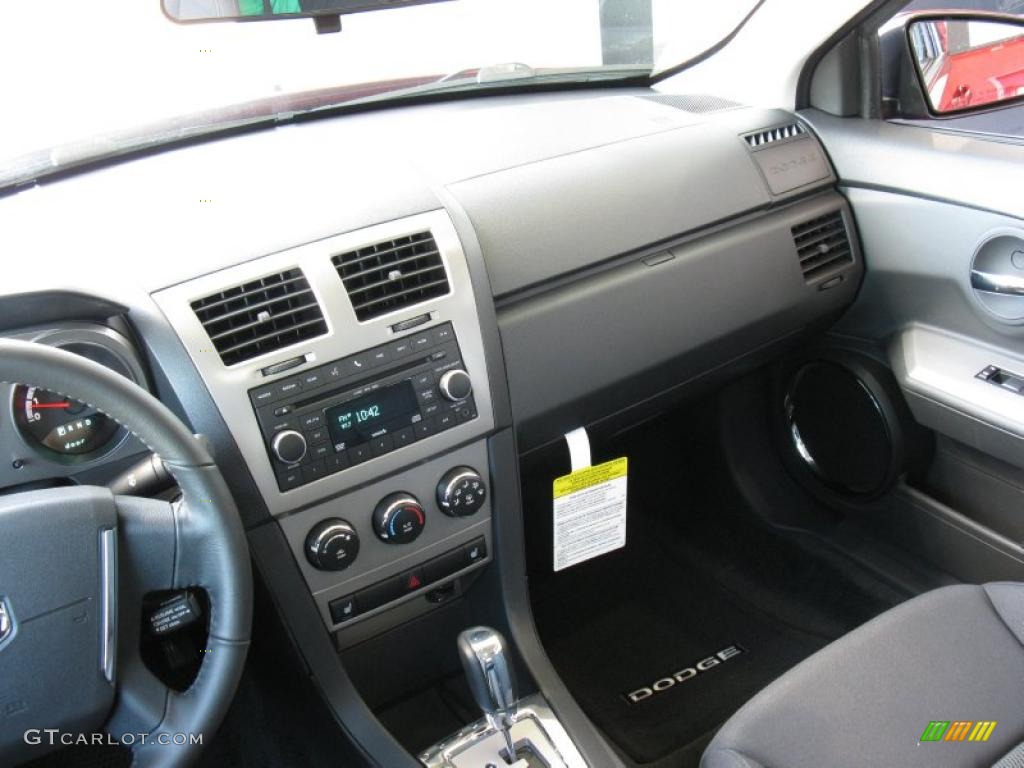 2010 Avenger R/T - Inferno Red Crystal Pearl / Dark Slate Gray photo #21