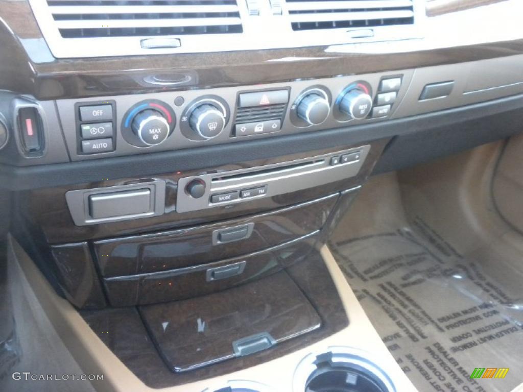 2008 7 Series 750Li Sedan - Sterling Grey Metallic / Beige photo #19