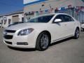 2010 White Diamond Tricoat Chevrolet Malibu LT Sedan  photo #1