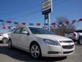 2010 White Diamond Tricoat Chevrolet Malibu LT Sedan  photo #3