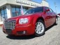 2008 Inferno Red Crystal Pearl Chrysler 300 Touring  photo #1