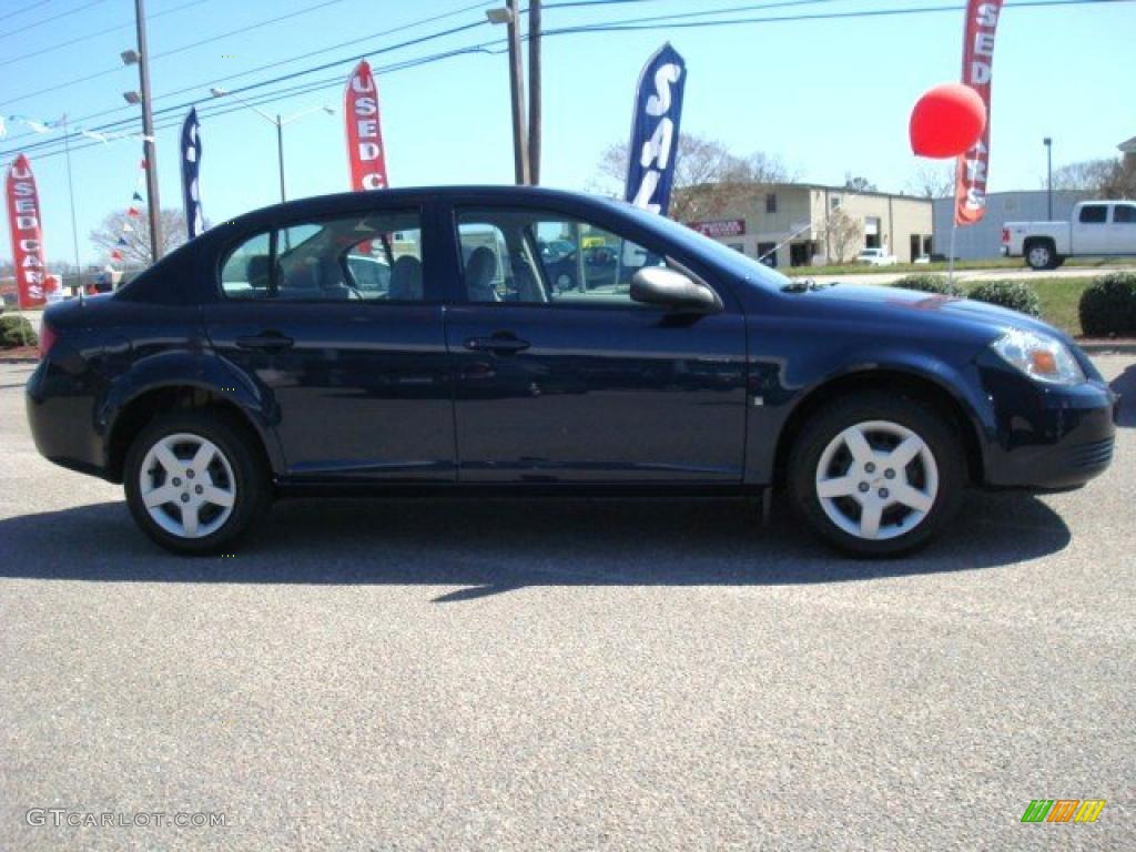 2008 Cobalt LS Sedan - Imperial Blue Metallic / Gray photo #6