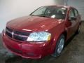 2010 Inferno Red Crystal Pearl Dodge Avenger SXT  photo #1