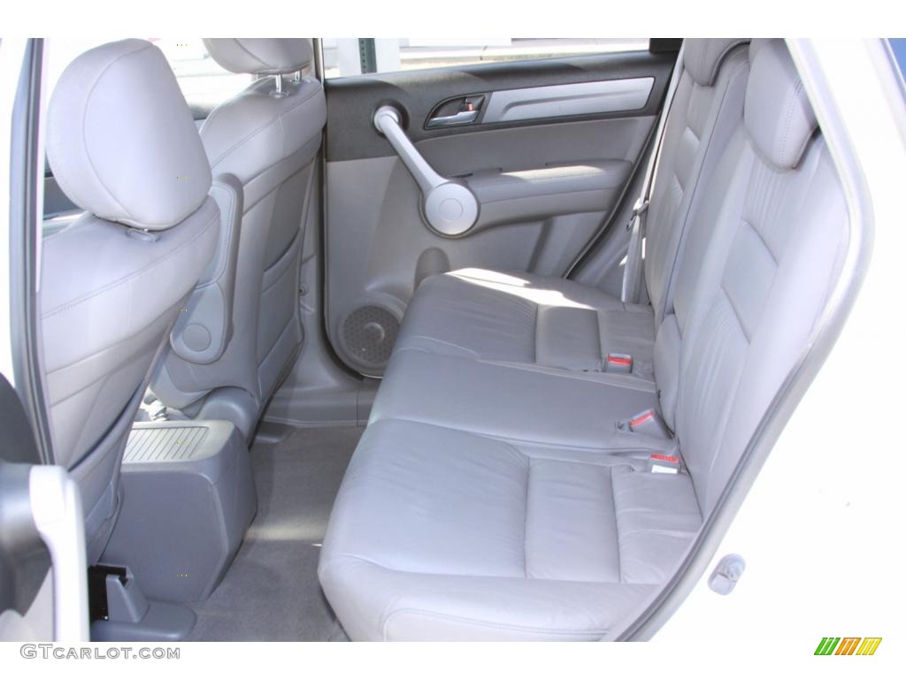 2007 CR-V EX-L 4WD - Taffeta White / Gray photo #10