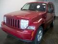 2010 Inferno Red Crystal Pearl Jeep Liberty Sport 4x4  photo #1