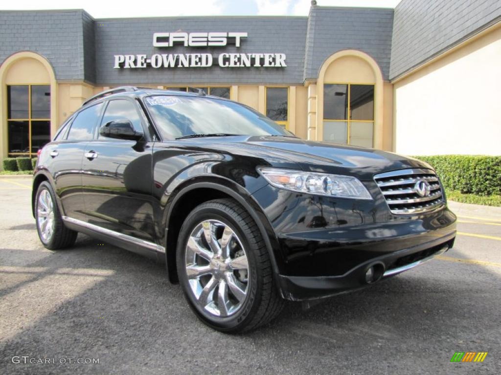 Black Obsidian Infiniti FX