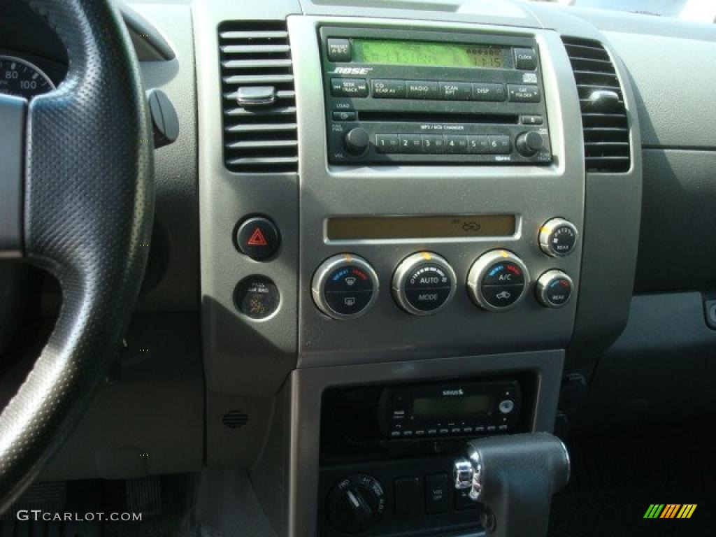 2005 Pathfinder SE 4x4 - Storm Gray Metallic / Graphite photo #18