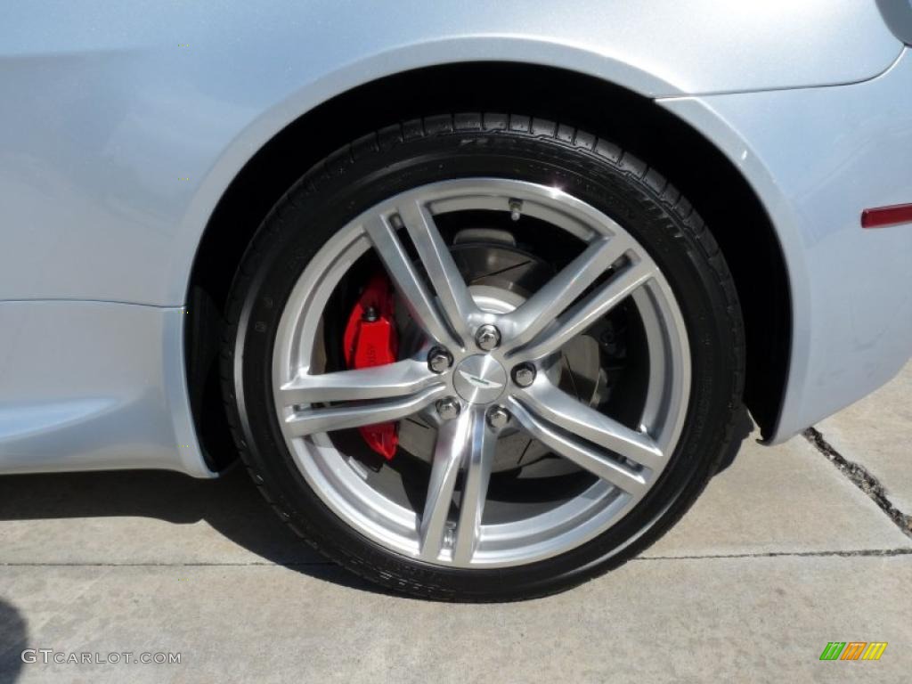 2010 V8 Vantage Roadster - Lightning Silver / Obsidian Black photo #10