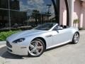 2010 Lightning Silver Aston Martin V8 Vantage Roadster  photo #11