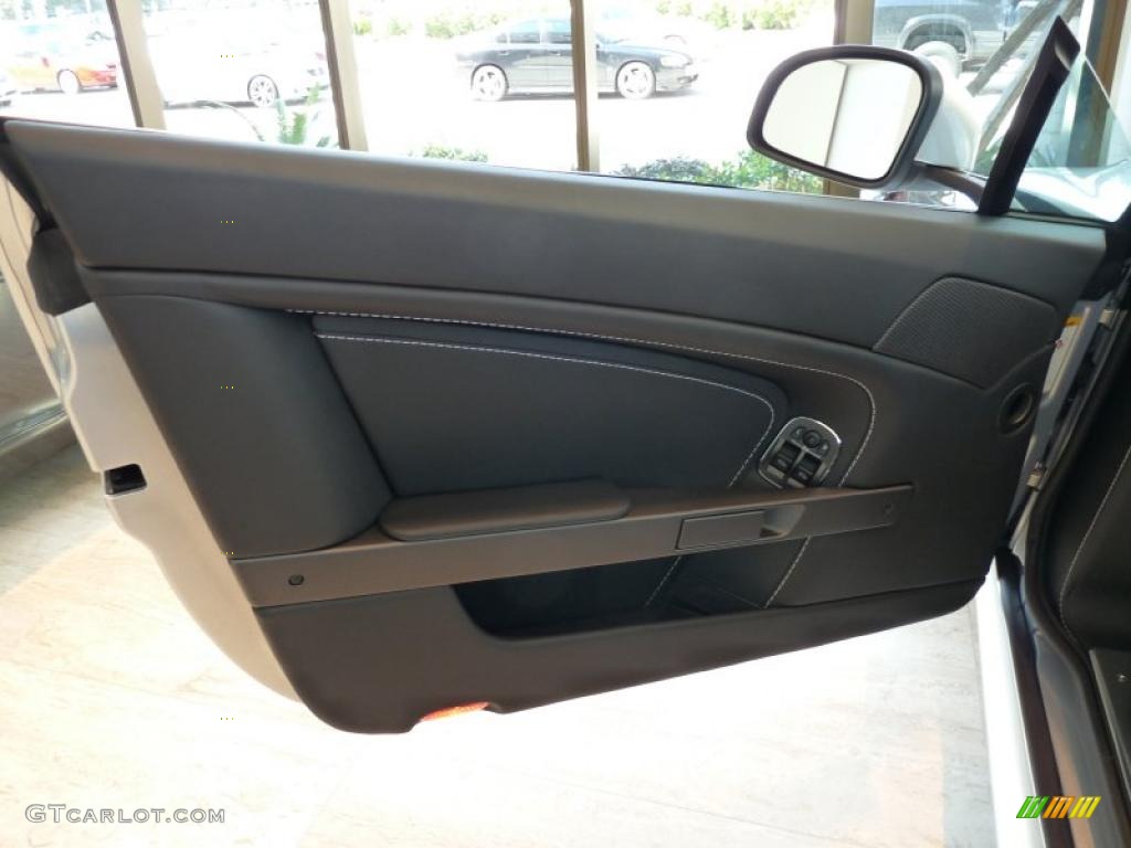 2010 V8 Vantage Roadster - Lightning Silver / Obsidian Black photo #17