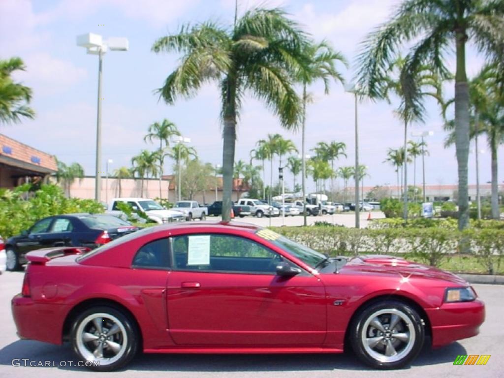 2003 Mustang GT Coupe - Redfire Metallic / Dark Charcoal photo #2