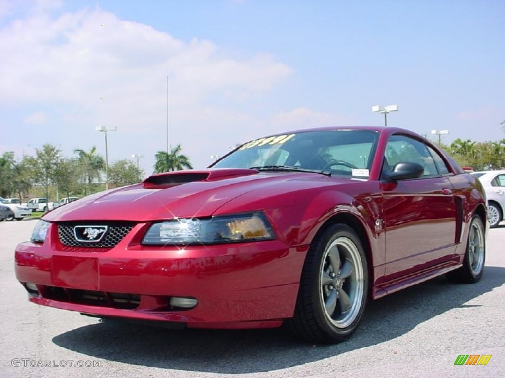 2003 Mustang GT Coupe - Redfire Metallic / Dark Charcoal photo #7