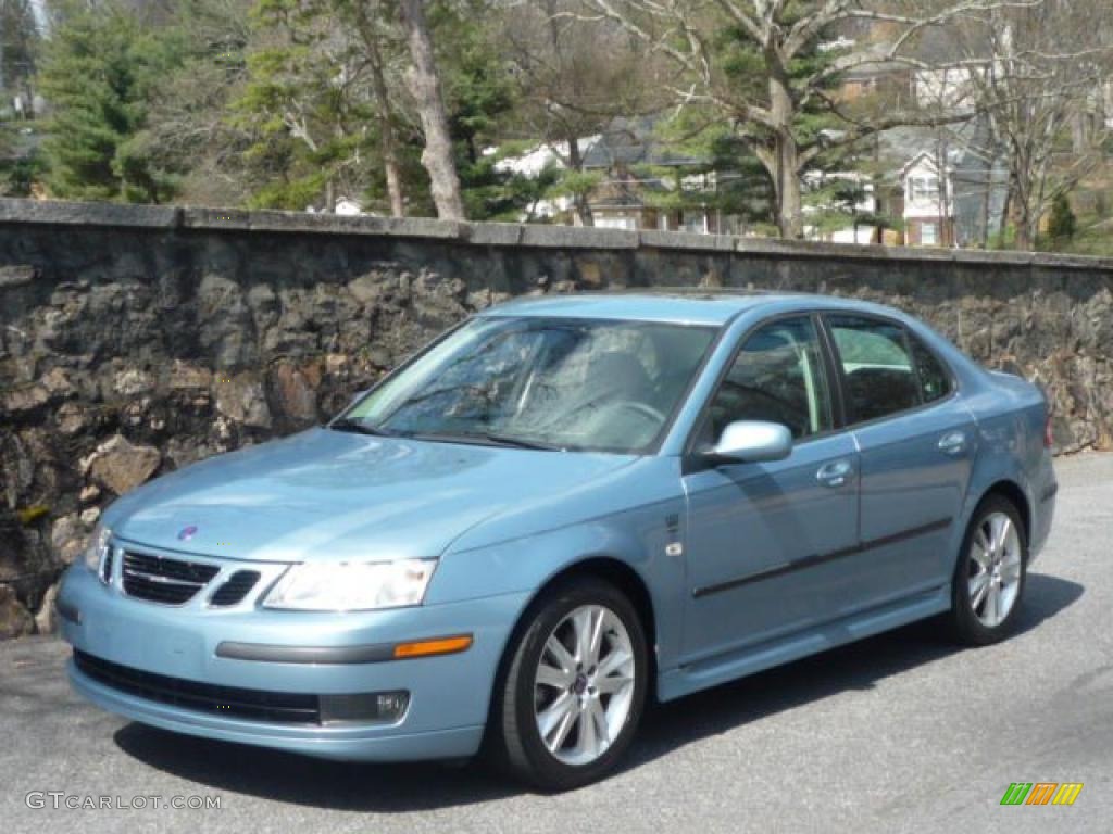 Ice Blue Metallic Saab 9-3