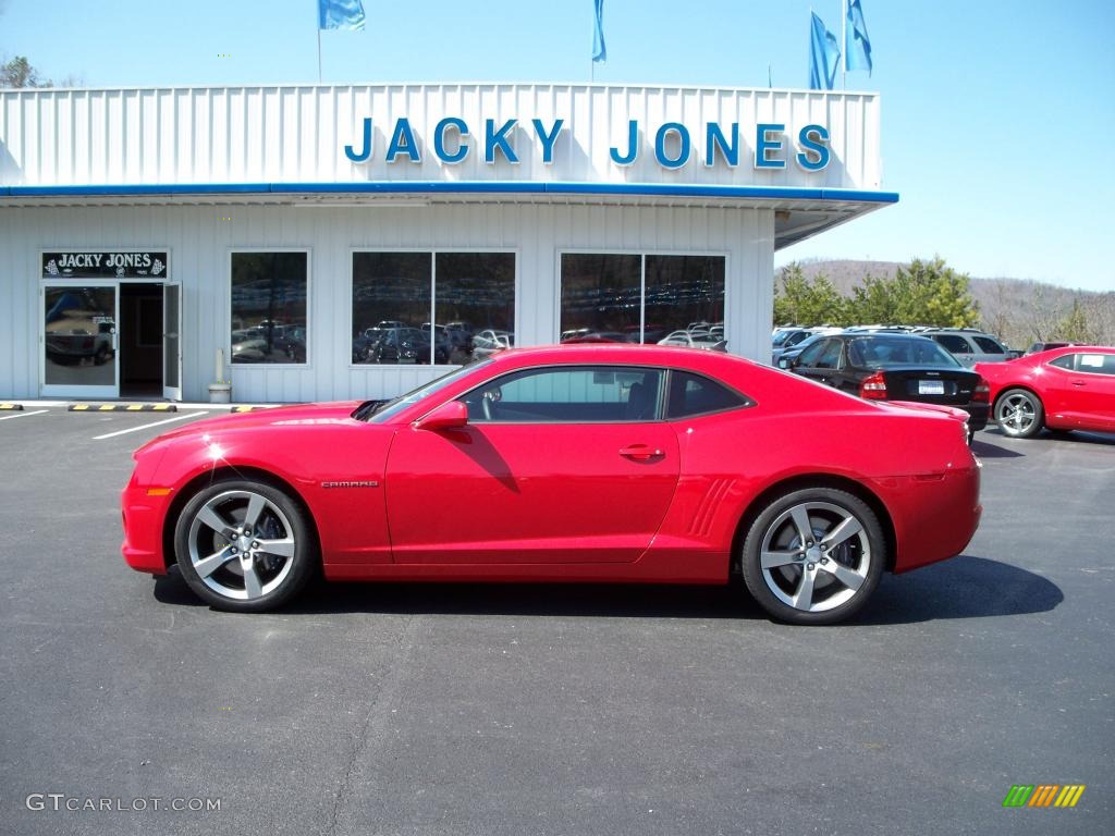 2010 Camaro SS Coupe - Victory Red / Black photo #1