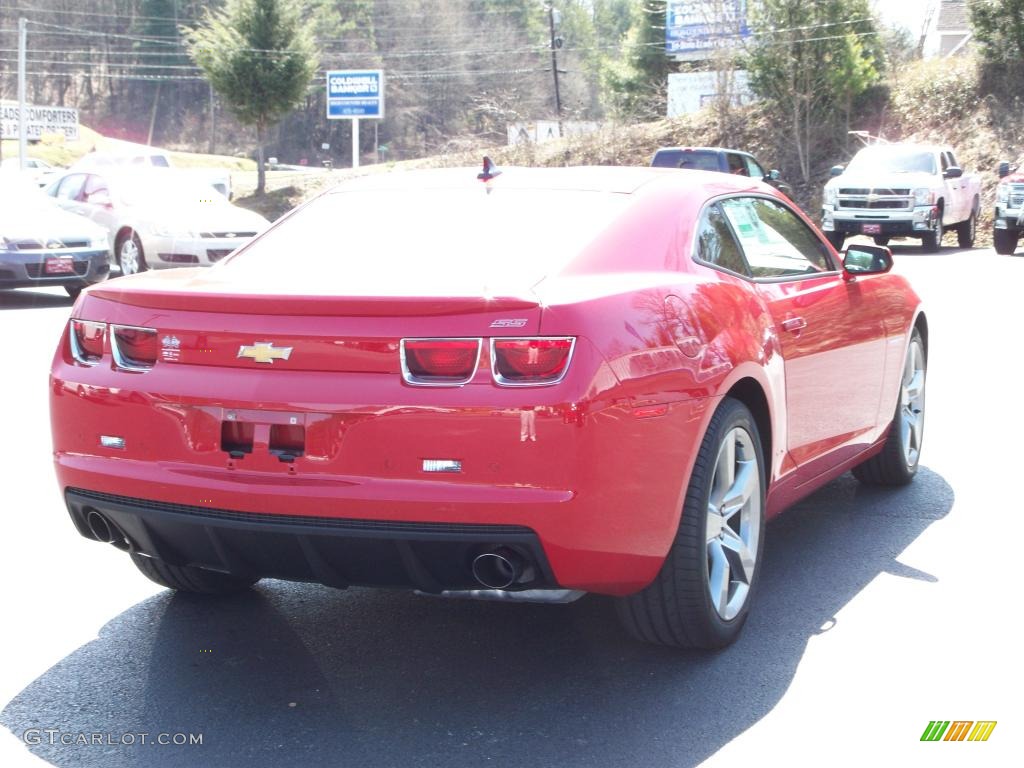 2010 Camaro SS Coupe - Victory Red / Black photo #16