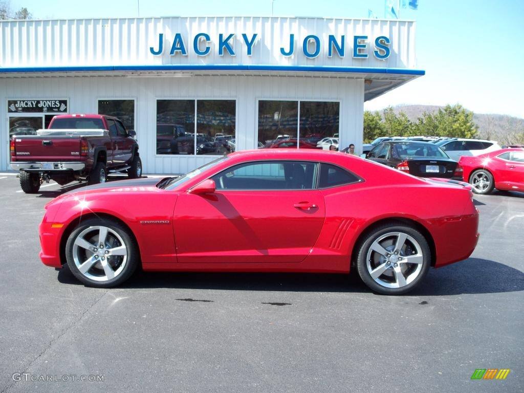 2010 Camaro SS/RS Coupe - Victory Red / Black photo #1