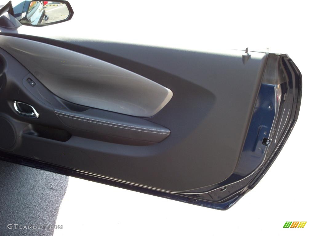 2010 Camaro LT Coupe - Imperial Blue Metallic / Black photo #3