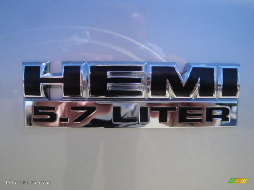 2007 Ram 1500 SLT Quad Cab 4x4 - Bright Silver Metallic / Medium Slate Gray photo #11