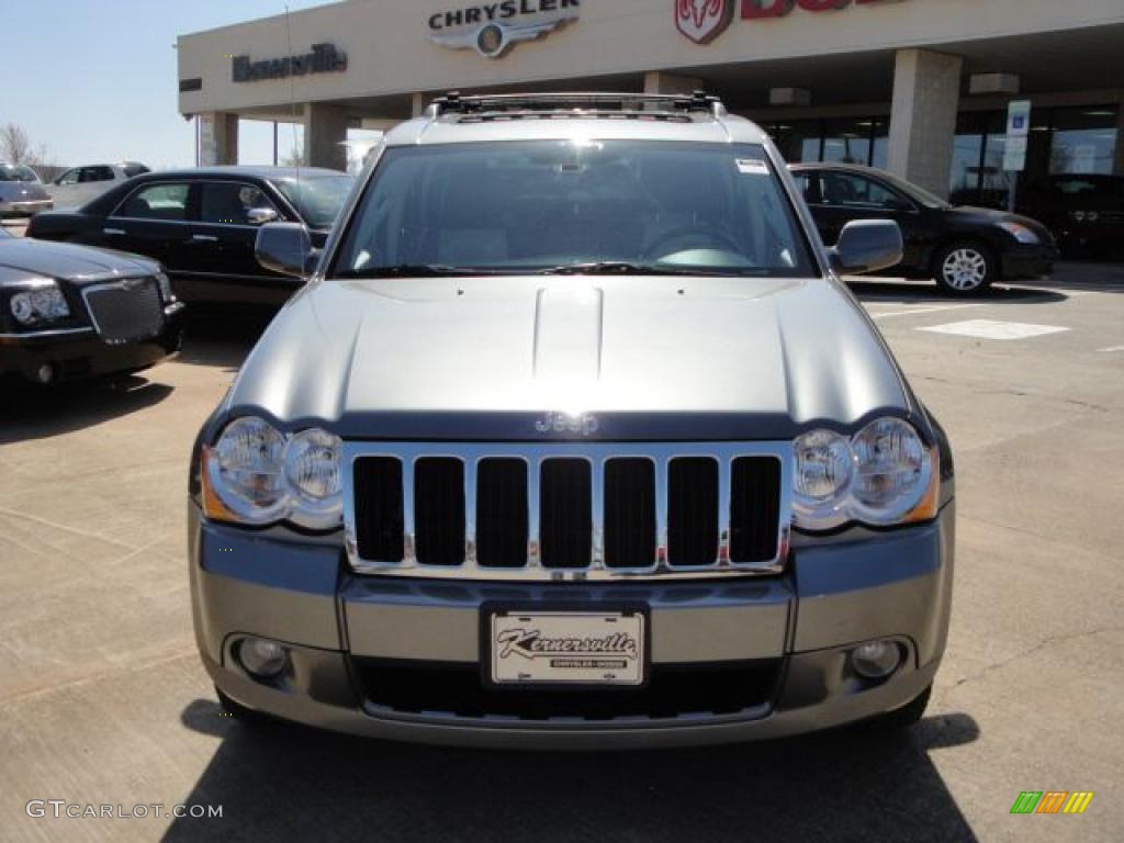 2008 Grand Cherokee Limited 4x4 - Mineral Gray Metallic / Dark Slate Gray/Light Graystone photo #8