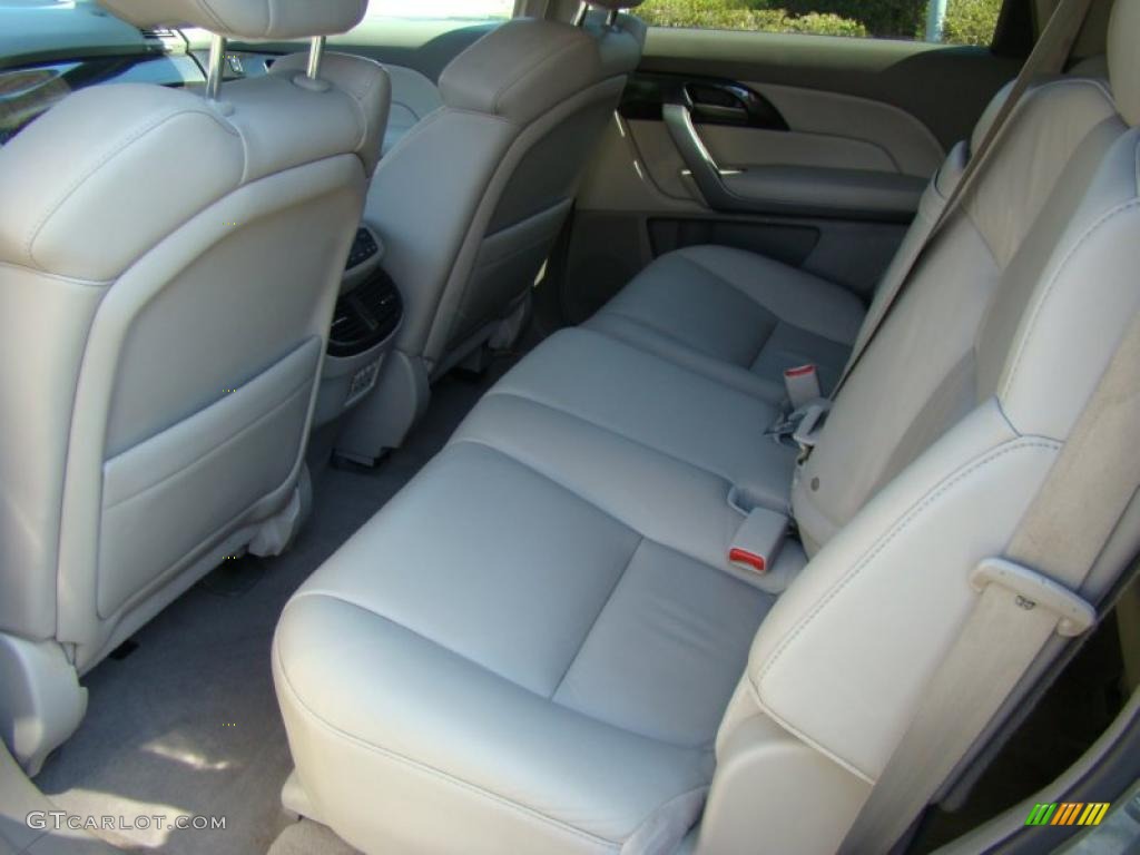 2007 MDX Technology - Nimbus Gray Metallic / Taupe photo #11