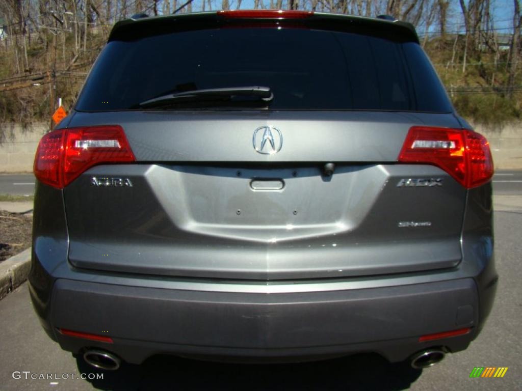 2007 MDX Technology - Nimbus Gray Metallic / Ebony photo #5