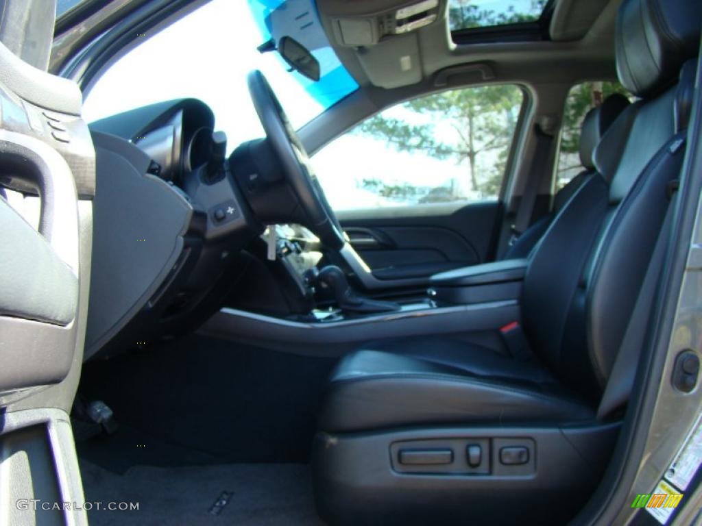 2007 MDX Technology - Nimbus Gray Metallic / Ebony photo #9