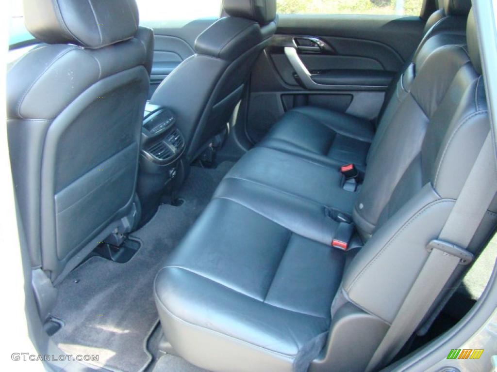 2007 MDX Technology - Nimbus Gray Metallic / Ebony photo #12