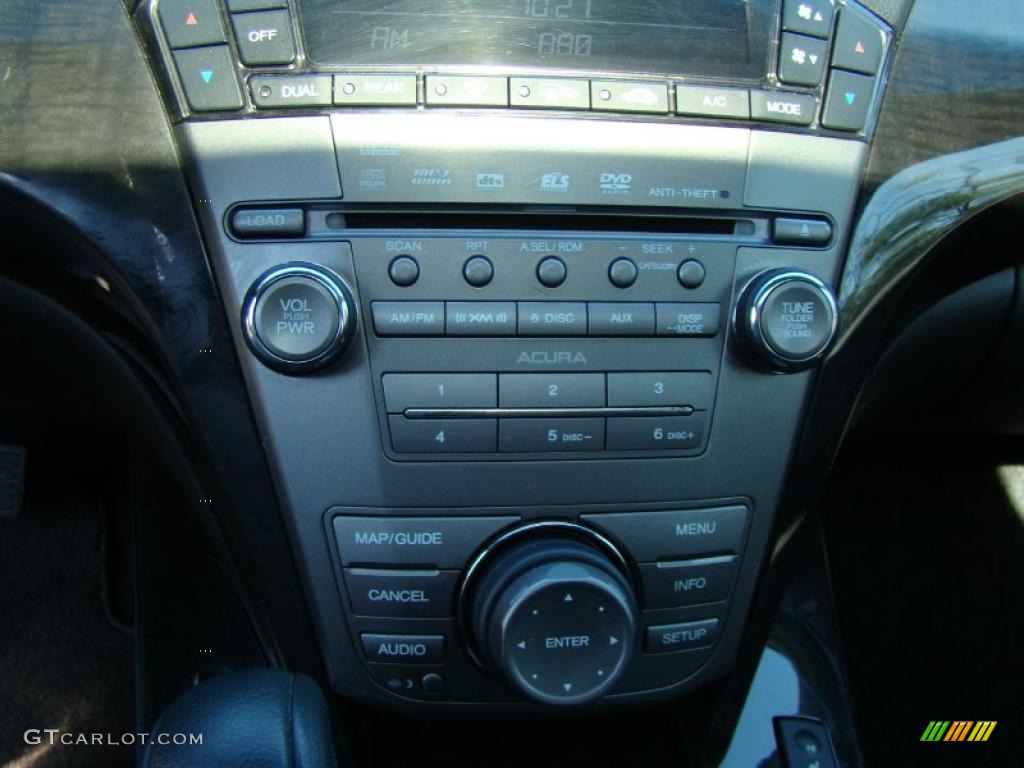 2007 MDX Technology - Nimbus Gray Metallic / Ebony photo #13