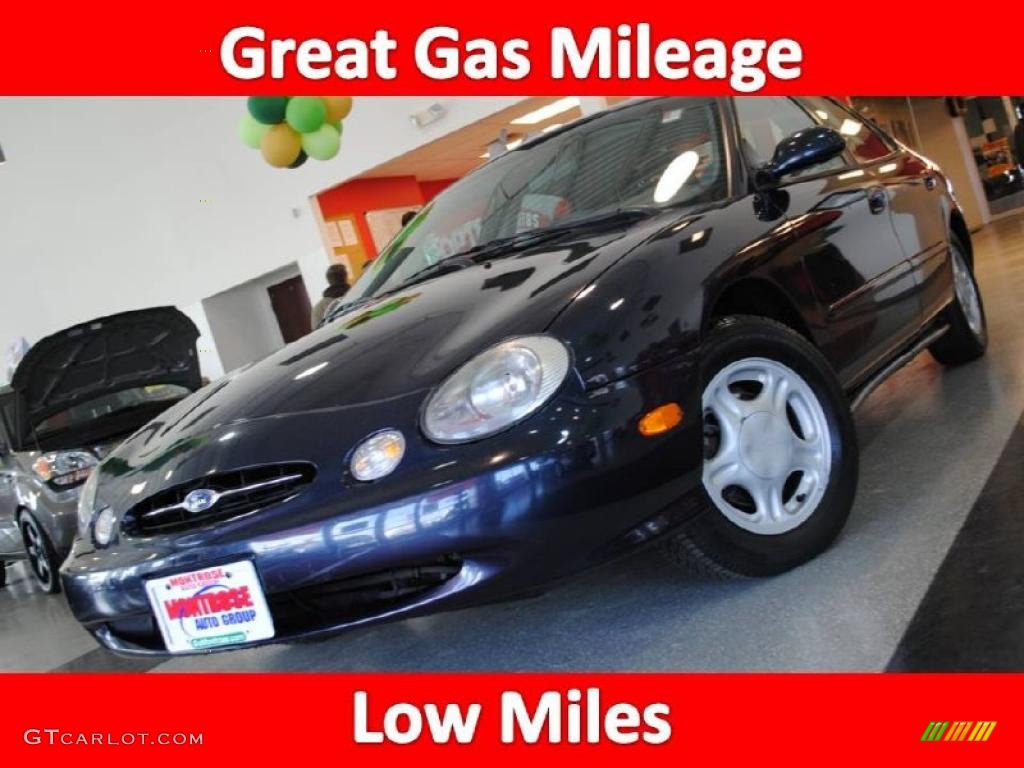 1998 Taurus SE - Deep Navy Blue Metallic / Medium Graphite photo #1