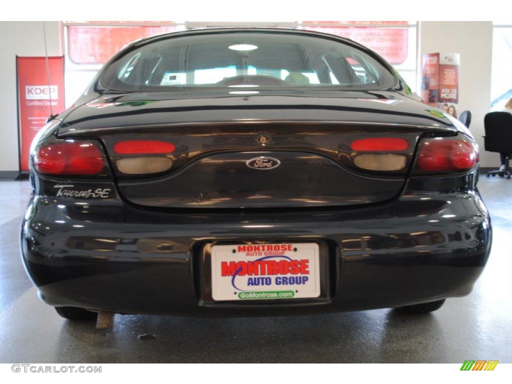 1998 Taurus SE - Deep Navy Blue Metallic / Medium Graphite photo #7