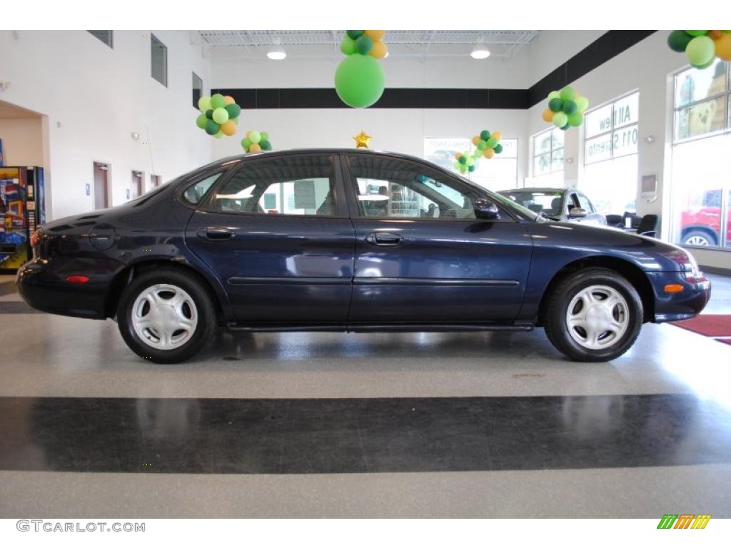 1998 Taurus SE - Deep Navy Blue Metallic / Medium Graphite photo #9