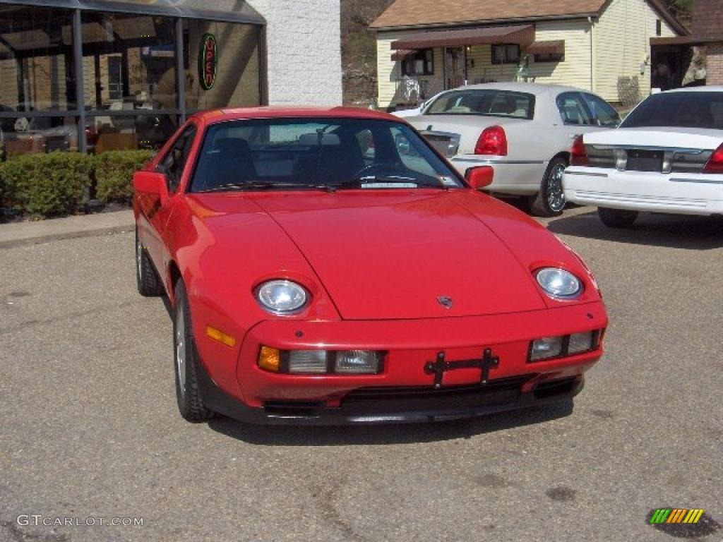 1986 928 S - Guards Red / Black photo #2