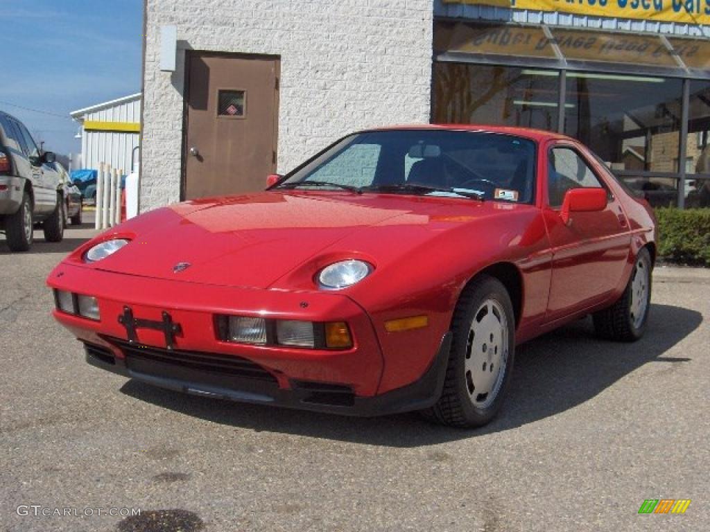 1986 928 S - Guards Red / Black photo #4