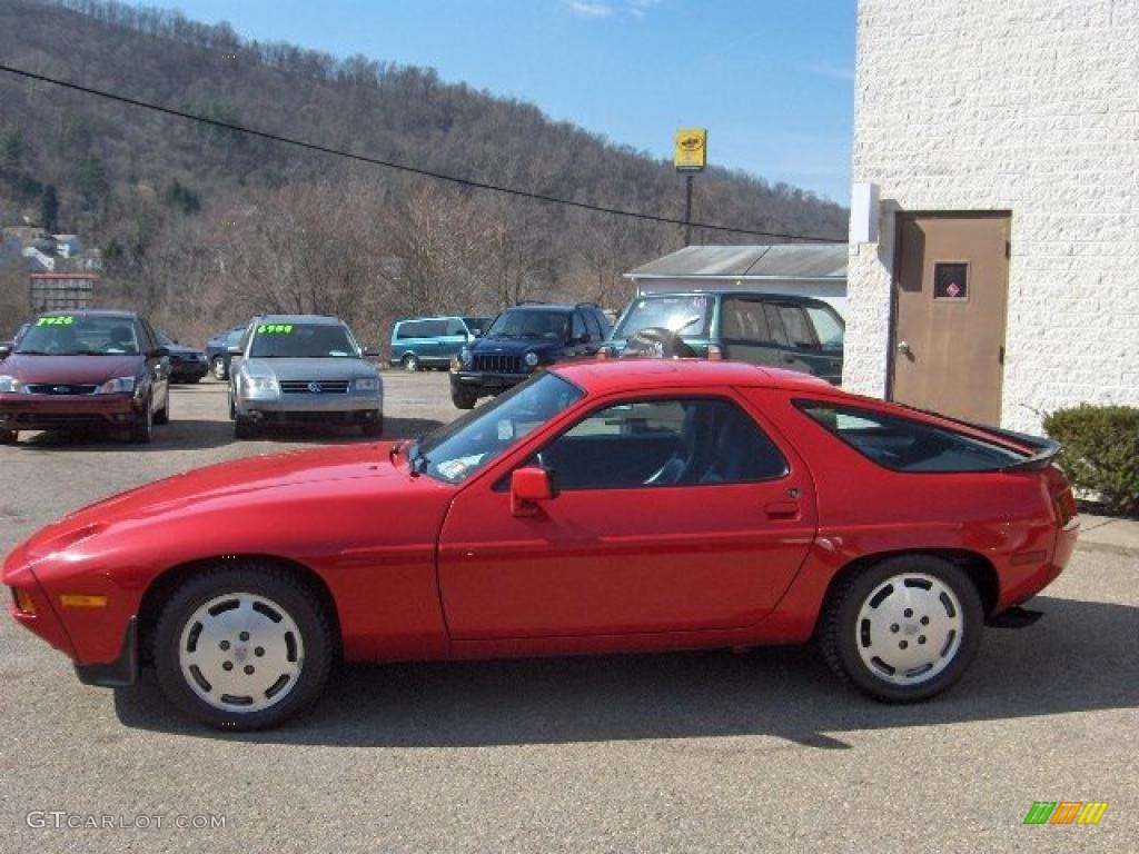 1986 928 S - Guards Red / Black photo #5