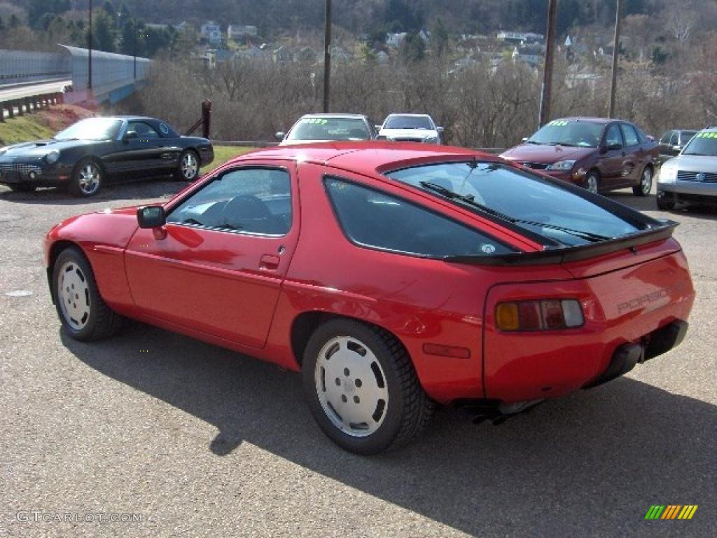 1986 928 S - Guards Red / Black photo #6