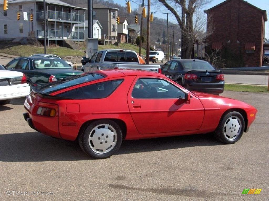 1986 928 S - Guards Red / Black photo #9