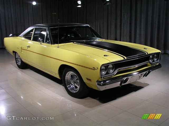 1970 Road Runner Coupe - Lemon Twist Yellow / Black photo #3