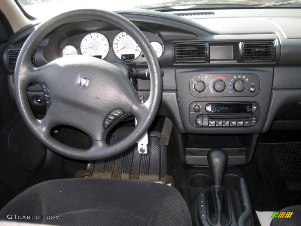 2006 Stratus SXT Sedan - Magnesium Pearlcoat / Dark Slate Grey photo #14