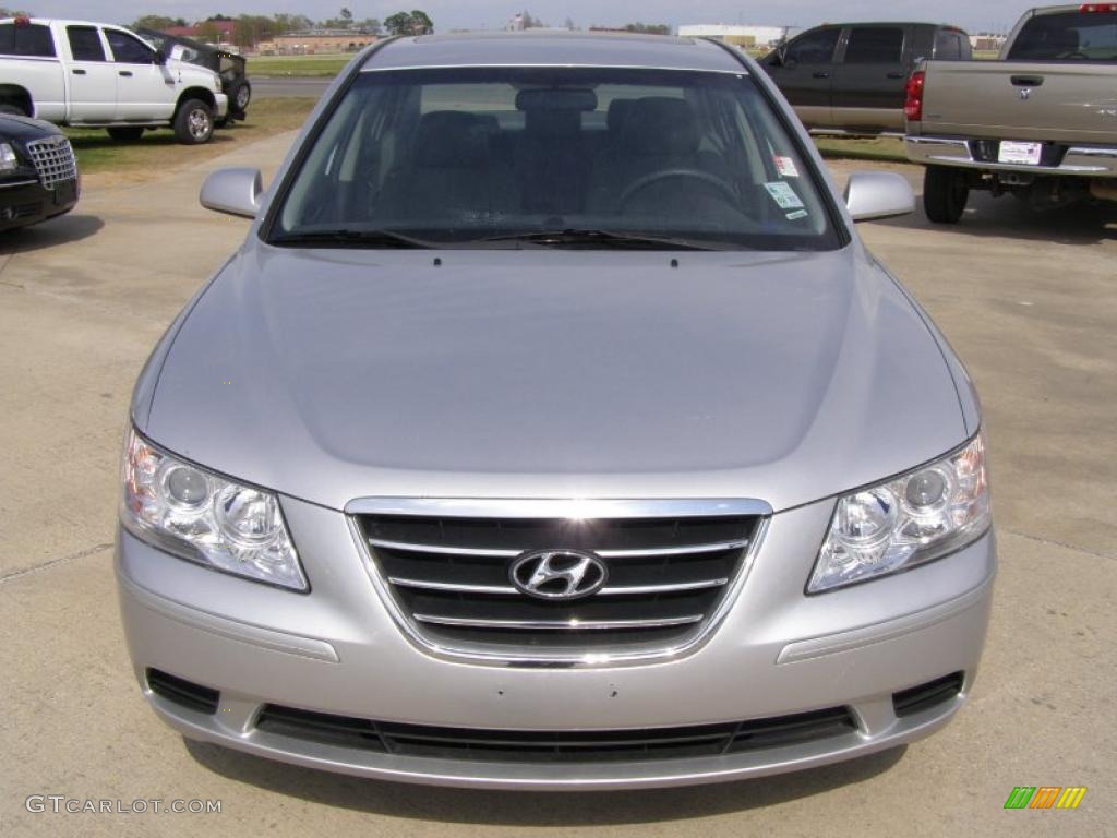 2009 sonata gls silver blue paint