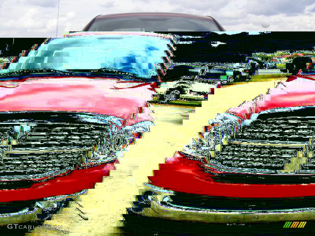 2007 Ram 1500 Big Horn Edition Quad Cab - Inferno Red Crystal Pearl / Medium Slate Gray photo #8
