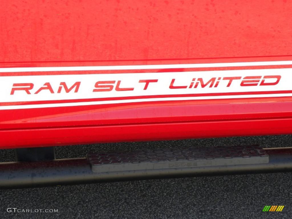 2009 Ram 1500 SLT Regular Cab - Flame Red / Dark Slate/Medium Graystone photo #3
