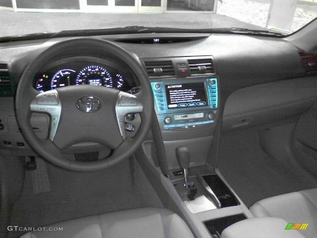 2007 Camry Hybrid - Black / Ash photo #5
