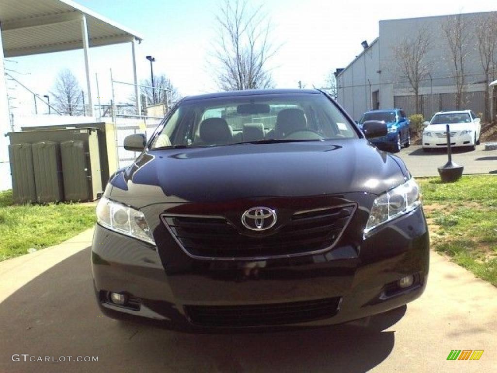 2007 Camry XLE - Black / Ash photo #2