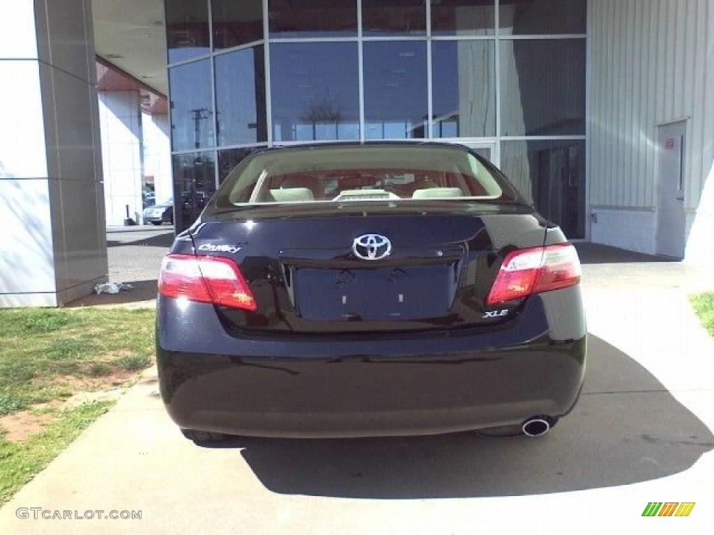 2007 Camry XLE - Black / Ash photo #4
