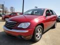 2007 Inferno Red Crystal Pearl Chrysler Pacifica Touring  photo #7