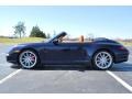 2008 Midnight Blue Metallic Porsche 911 Carrera 4S Cabriolet  photo #4