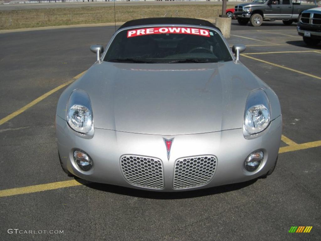 2006 Solstice Roadster - Cool Silver / Ebony photo #2