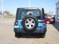 2010 Surf Blue Pearl Jeep Wrangler Sport Islander Edition 4x4  photo #4