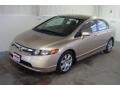 2008 Borrego Beige Metallic Honda Civic LX Sedan  photo #3